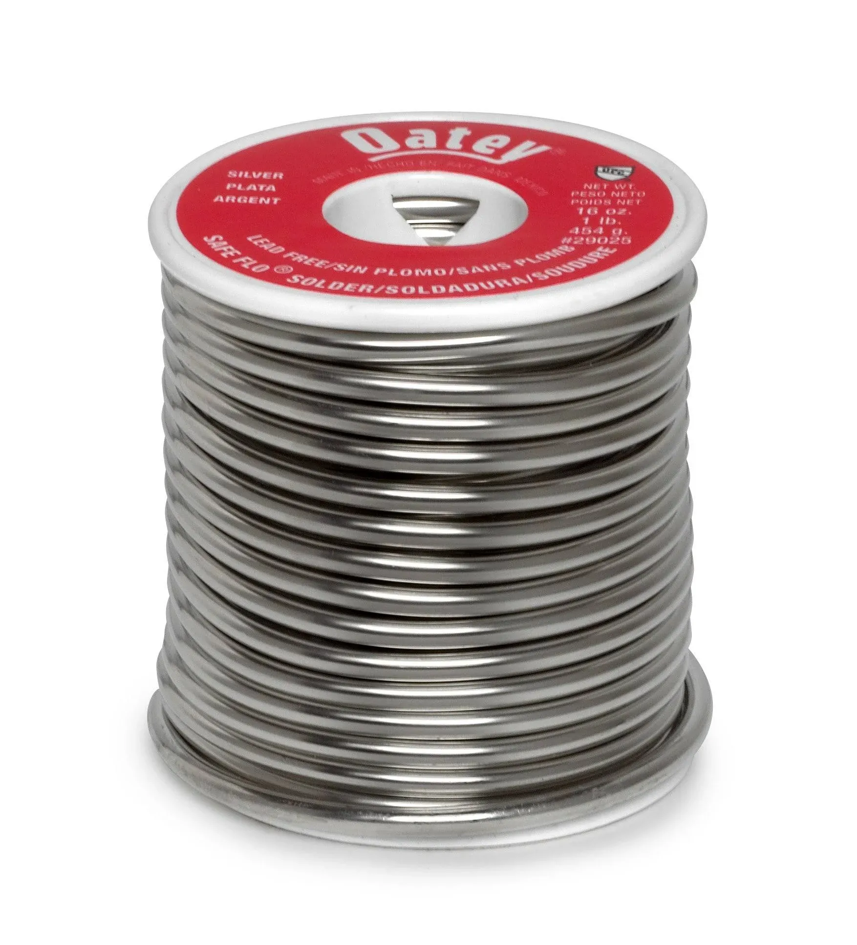 Oatey 29025 1 lb Safe-Flo Silver Wire Solder