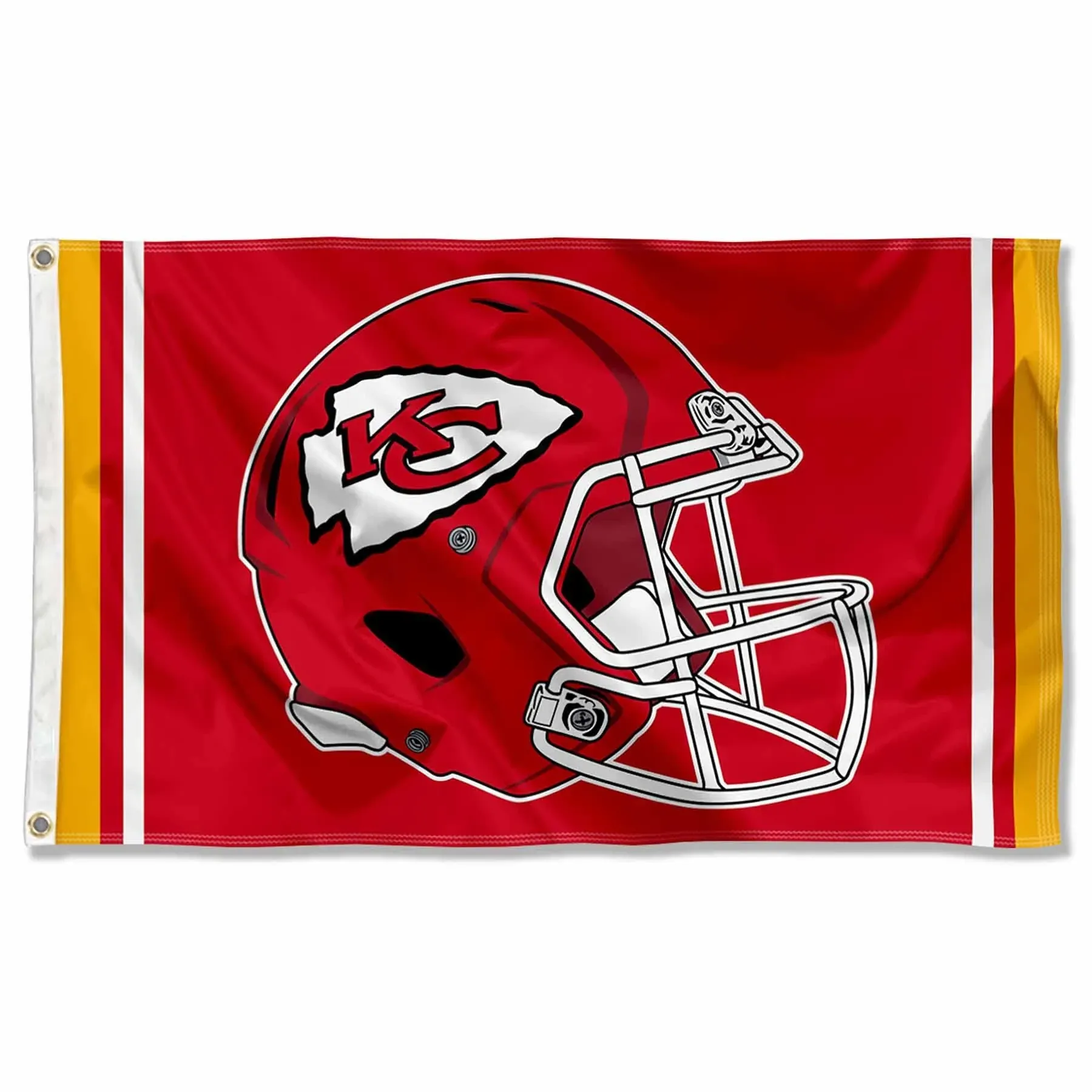 Kansas City Chiefs New Helmet Banner Flag