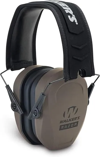 Walker&#039;s Passive Hearing Protection Black - GWP-RSMPAS