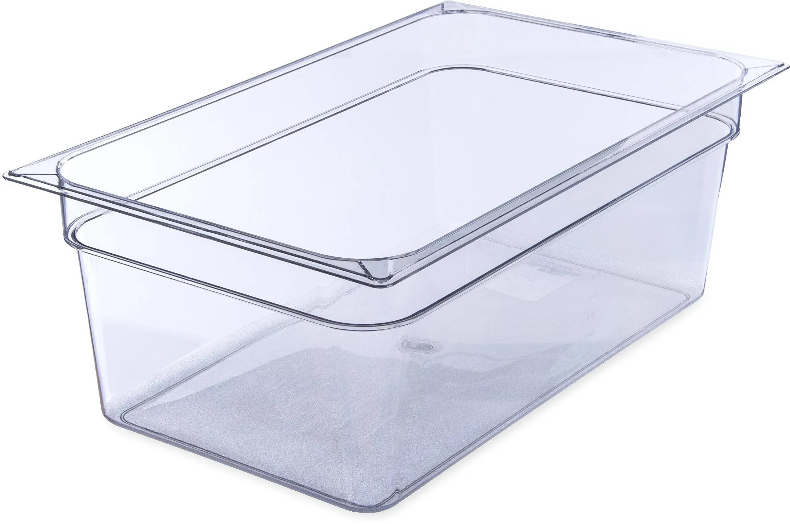 Ucts 10203b07 Storplus Full Size Polycarbonate Food Pan 8&#034; Deep Cle