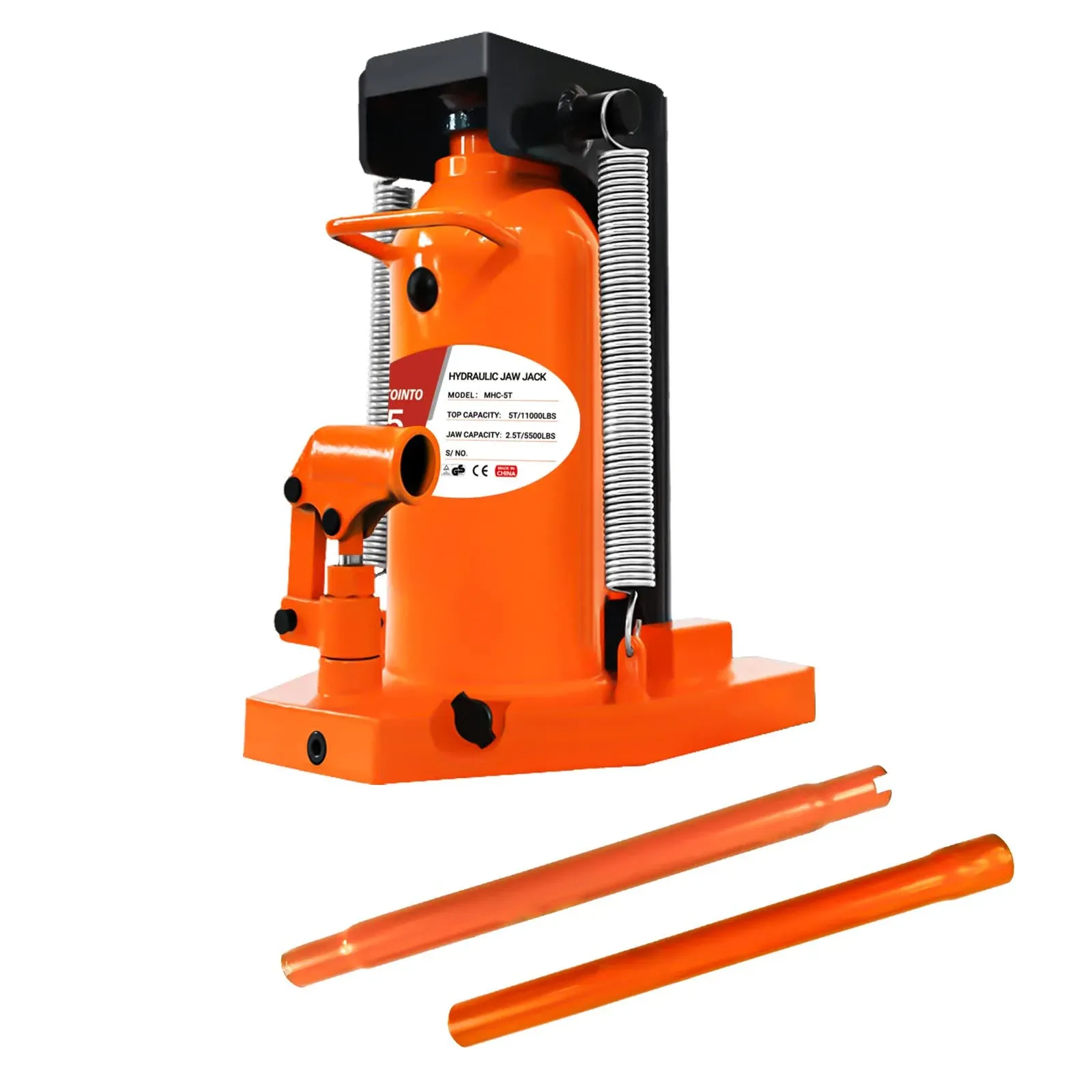 Toe Jack 2.5 Ton/5 Ton, Hydraulic Jack, Claw Jack, Hydraulic Jack Seal Kit for Construction Landscaping Farm Projects