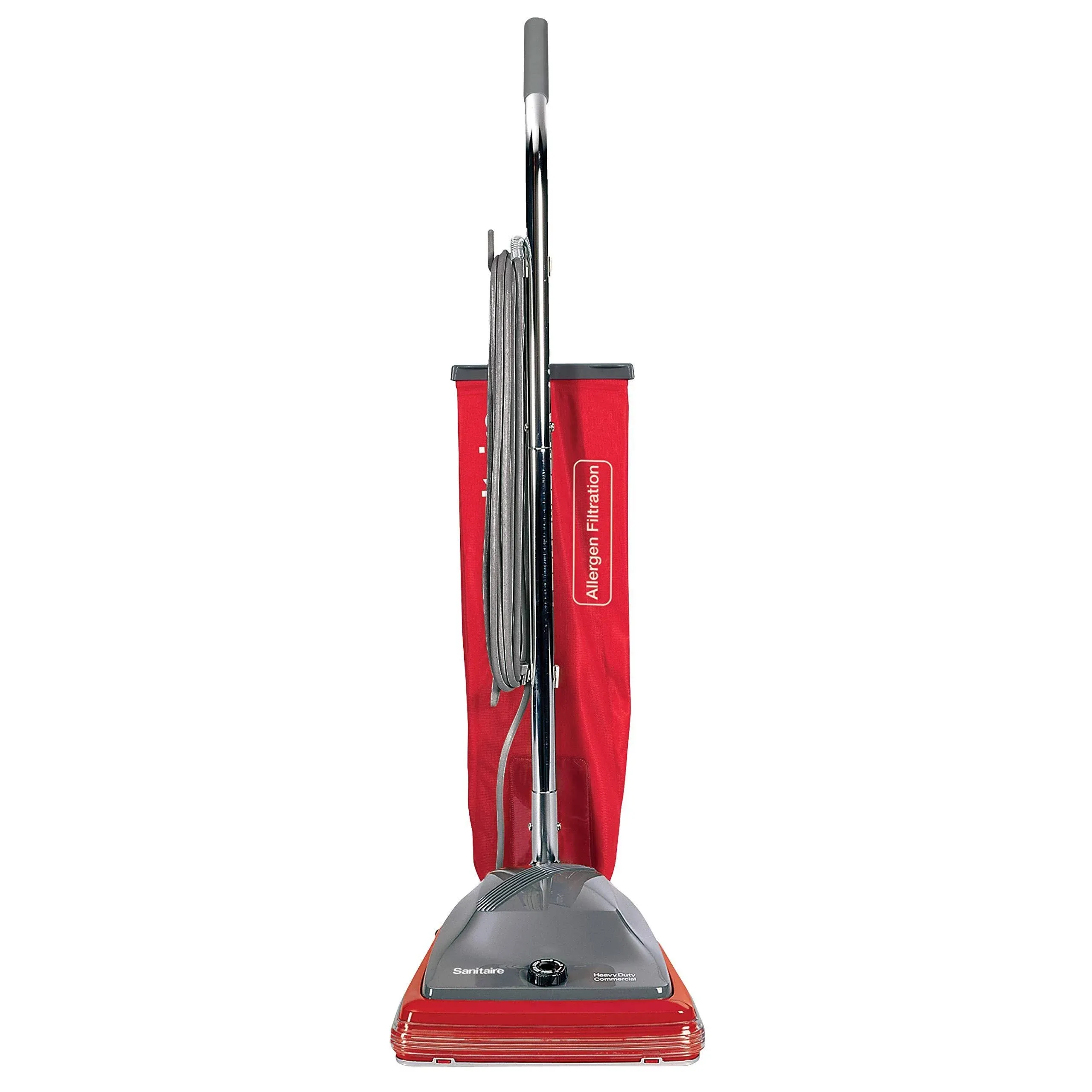 Sanitaire Tradition Upright Bagged Vacuum 5 Amp 19.8 lb Red/Gray