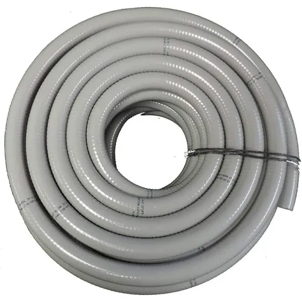 Flexible PVC Non Metallic UL Liquid Tight Electrical Conduit (2" dia x 25 ft)