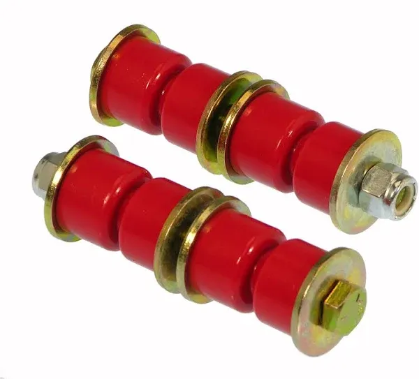 Prothane (8-401) 88-00 Universal Sway Bar End Link Kit - Red