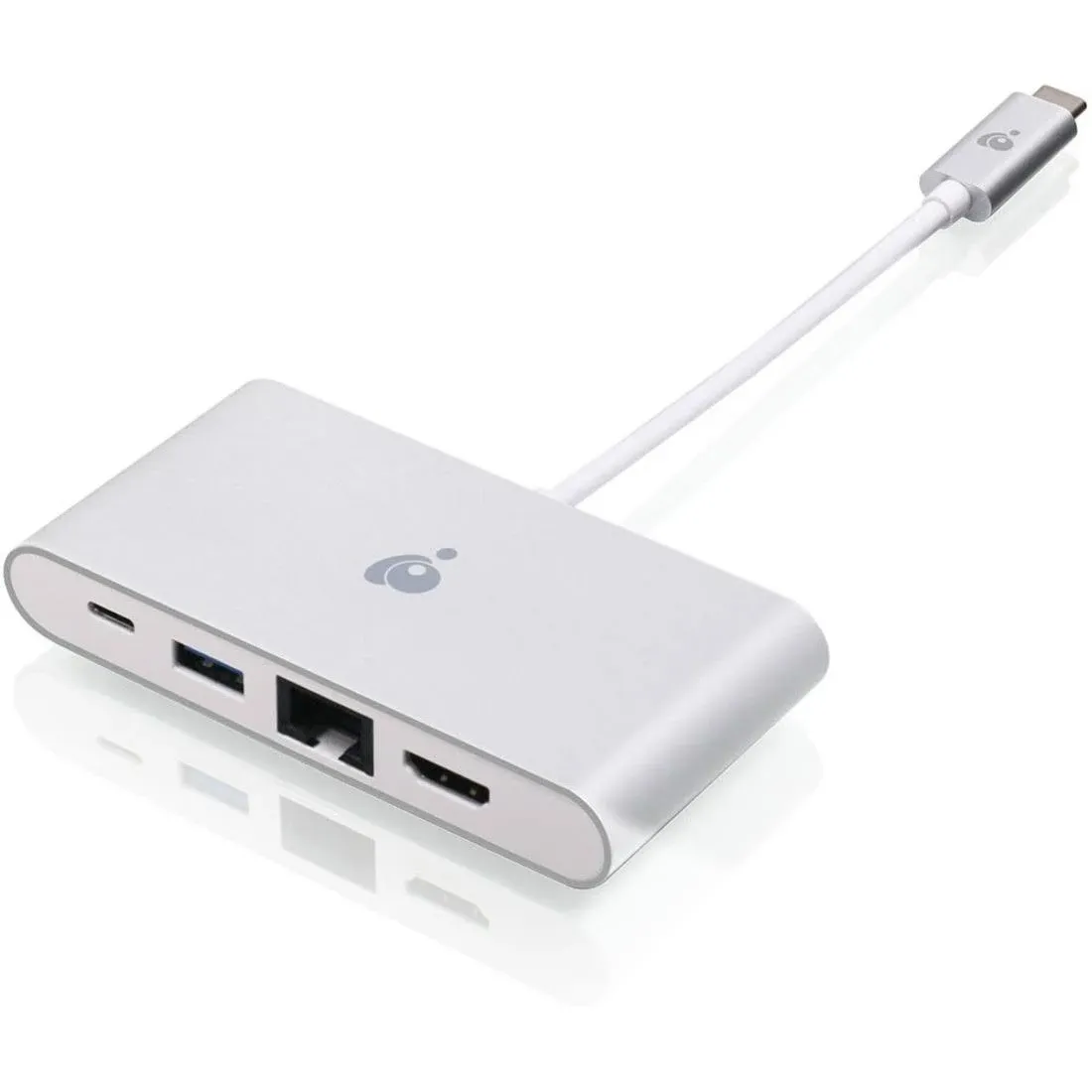 Iogear USB-C 4K Multiport Adapter (HDMI, GbE, USB Type-A, Usb-c)