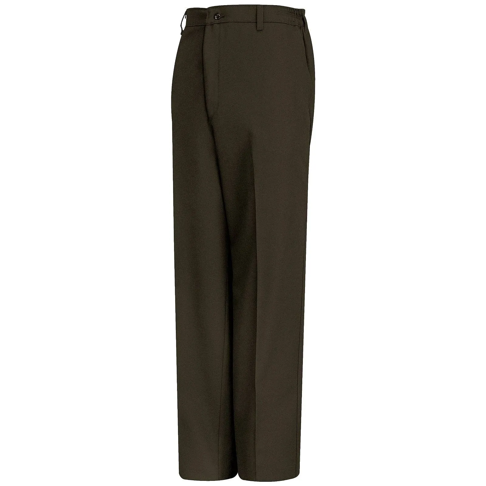 Mens Brown Pant W/Side Elastic