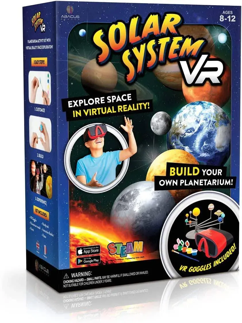 Abacus Brands Virtual Reality Solar System VR Lab - Illustrated Interactive VR ...