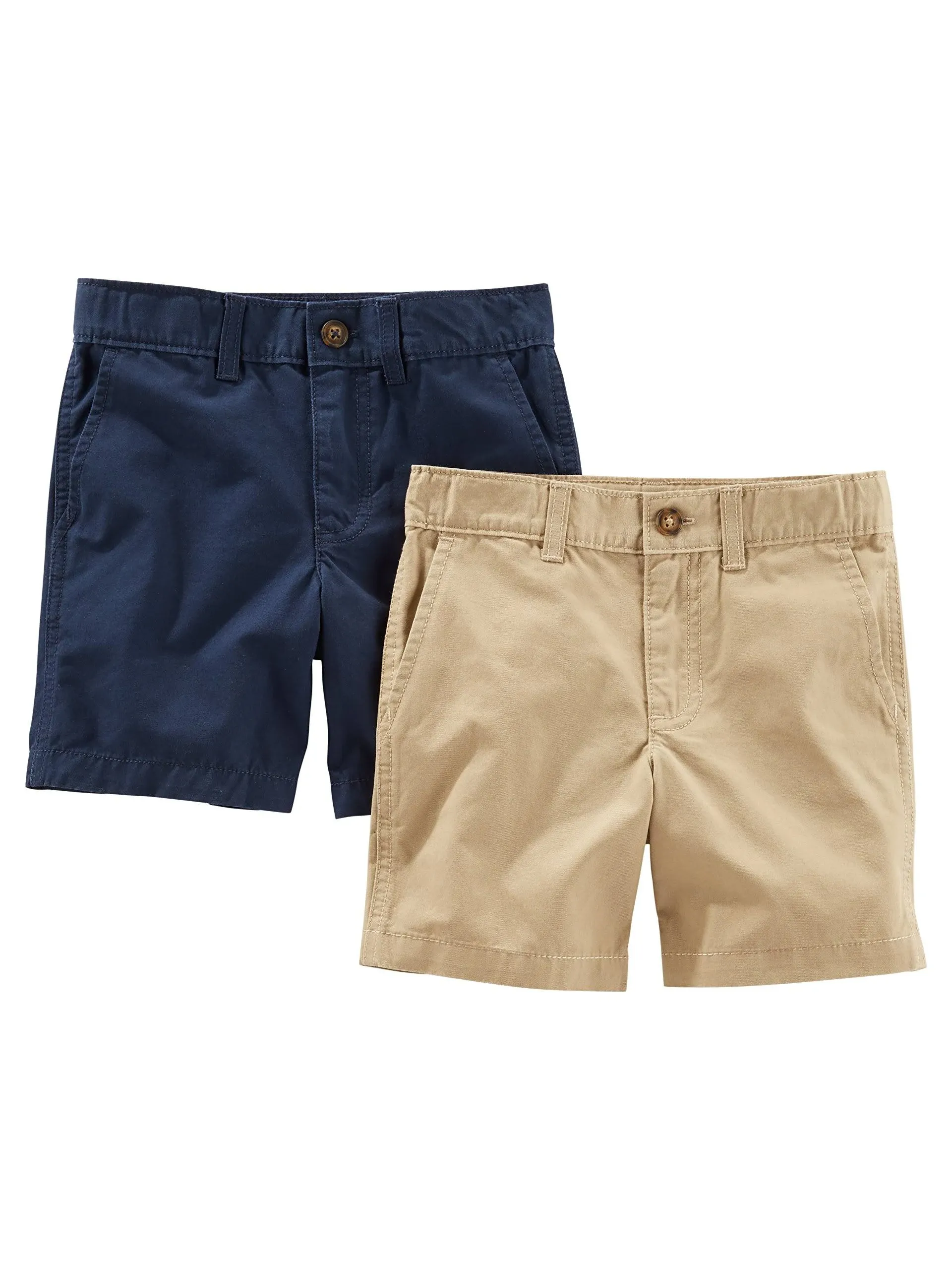 Simple Joys by Carter's Boys' Flat Front Shorts