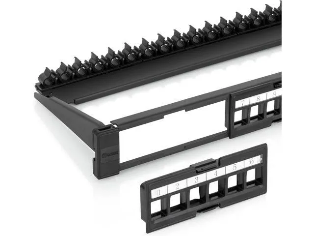 Everest Media Solutions 24 Port Keystone Patch Panel