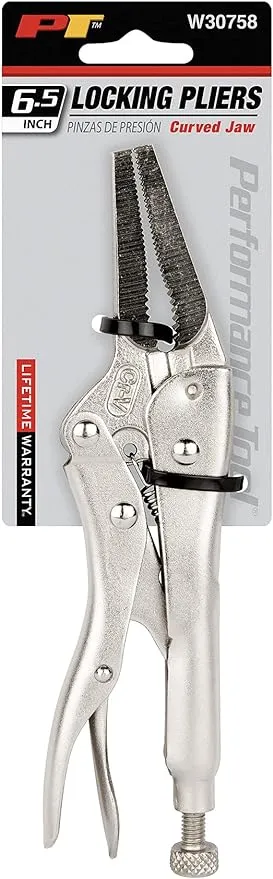 Performance Tool W30758 6-1/2-Inch Long Nose Locking Pliers