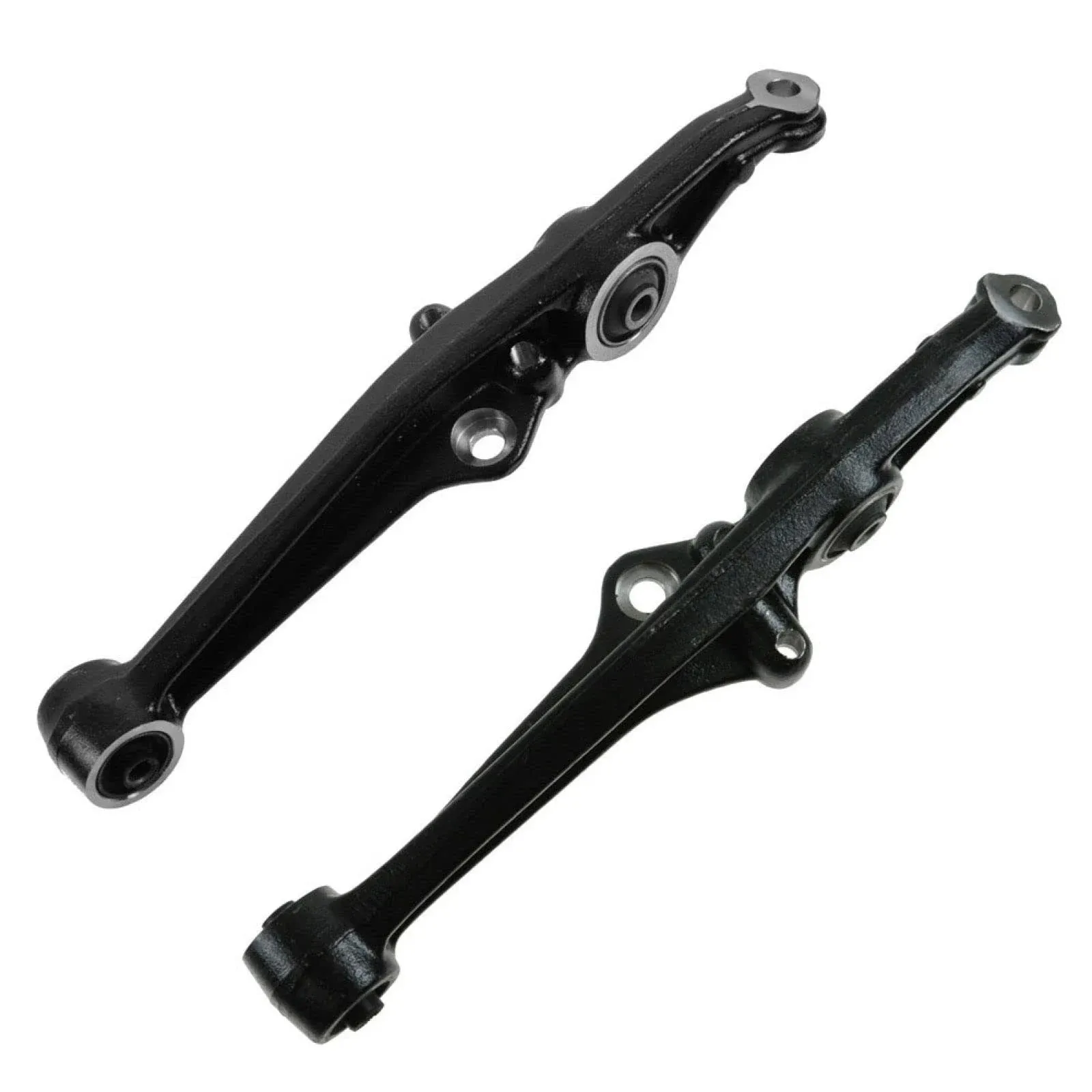 Autos Part Outlet™ New Front Lower Control Arms with Bushings Pair Set Compatible With 1988-1991 Honda Civic CRX