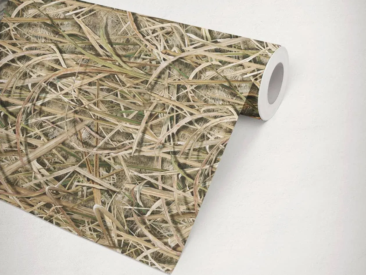 Mossy Oak Matte Camo Roll Hunting Patterns, Self-Adhesive Vinyl Wrap, DIY (24"x48", Break-Up)