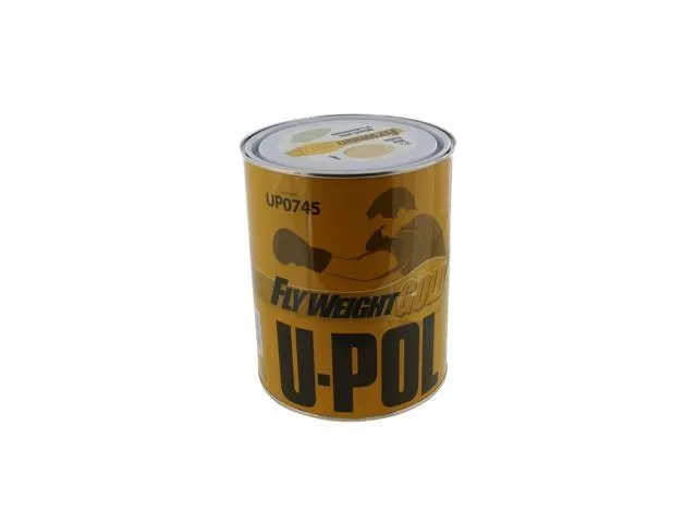 U-Pol Products 0745 FLYWEIGHT GOLD Lightweight Body Filler - 3 Liter Upol