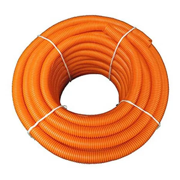 HYDROMAXX 100-ft x 1.5-in LDPE Orange Split Tubing Wire Loom