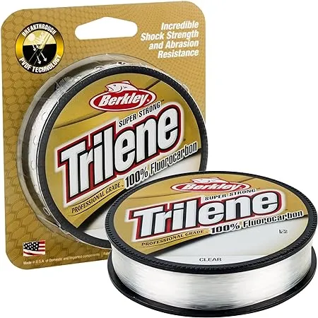 BerkleyTrilene 100% Fluorocarbon Clear 0.017in | 0.43mm