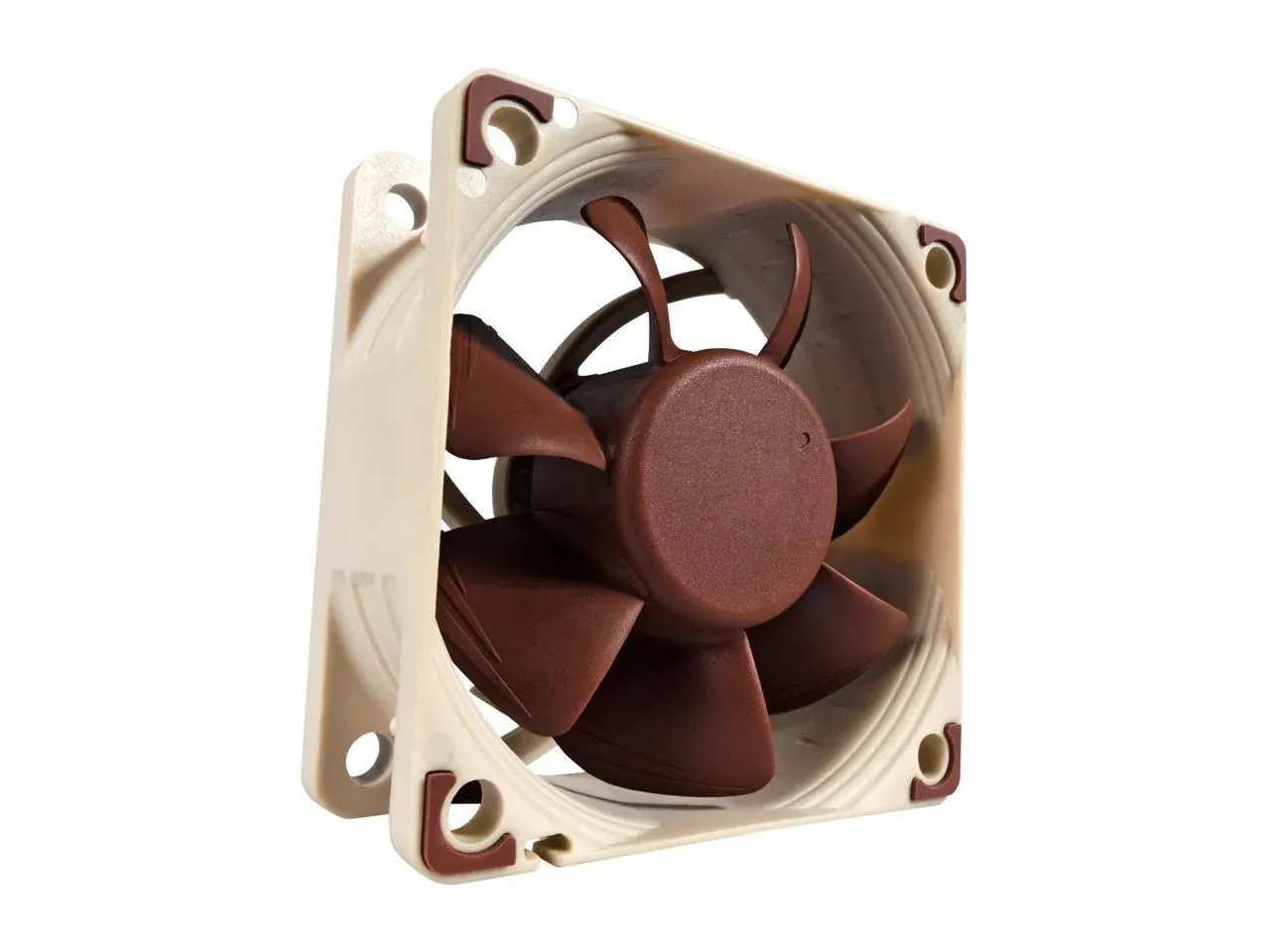 Noctua NF-A6x25 FLX, Premium Quiet Fan, 3-Pin (60mm, Brown)