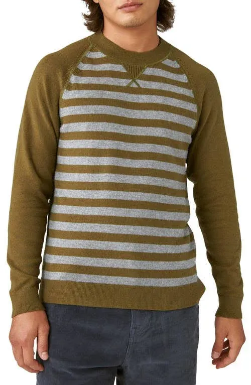 CLOUD SOFT STRIPE RAGLAN SWEATER