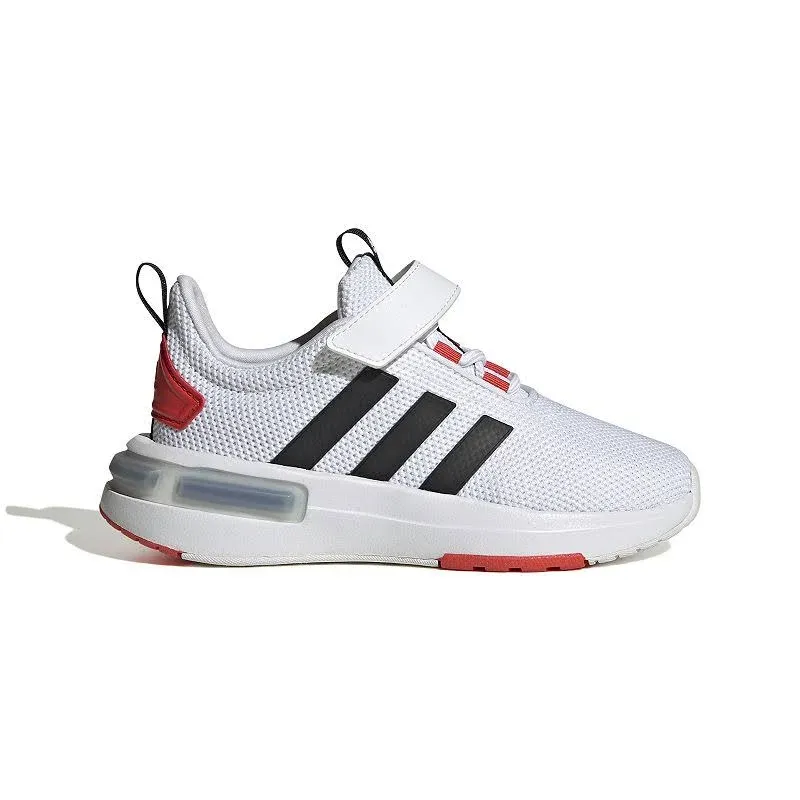 Boys' Adidas Racer TR23 Running Shoes Little 3 Black/White/Red