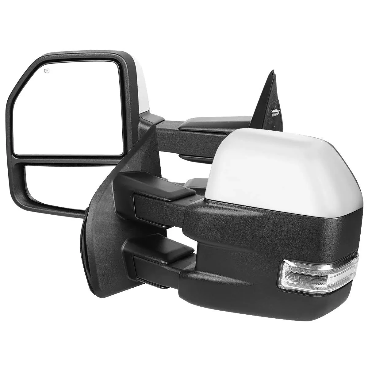 Spec-D Tuning Towing MIRRORS-CHROME 15-17 Ford F150