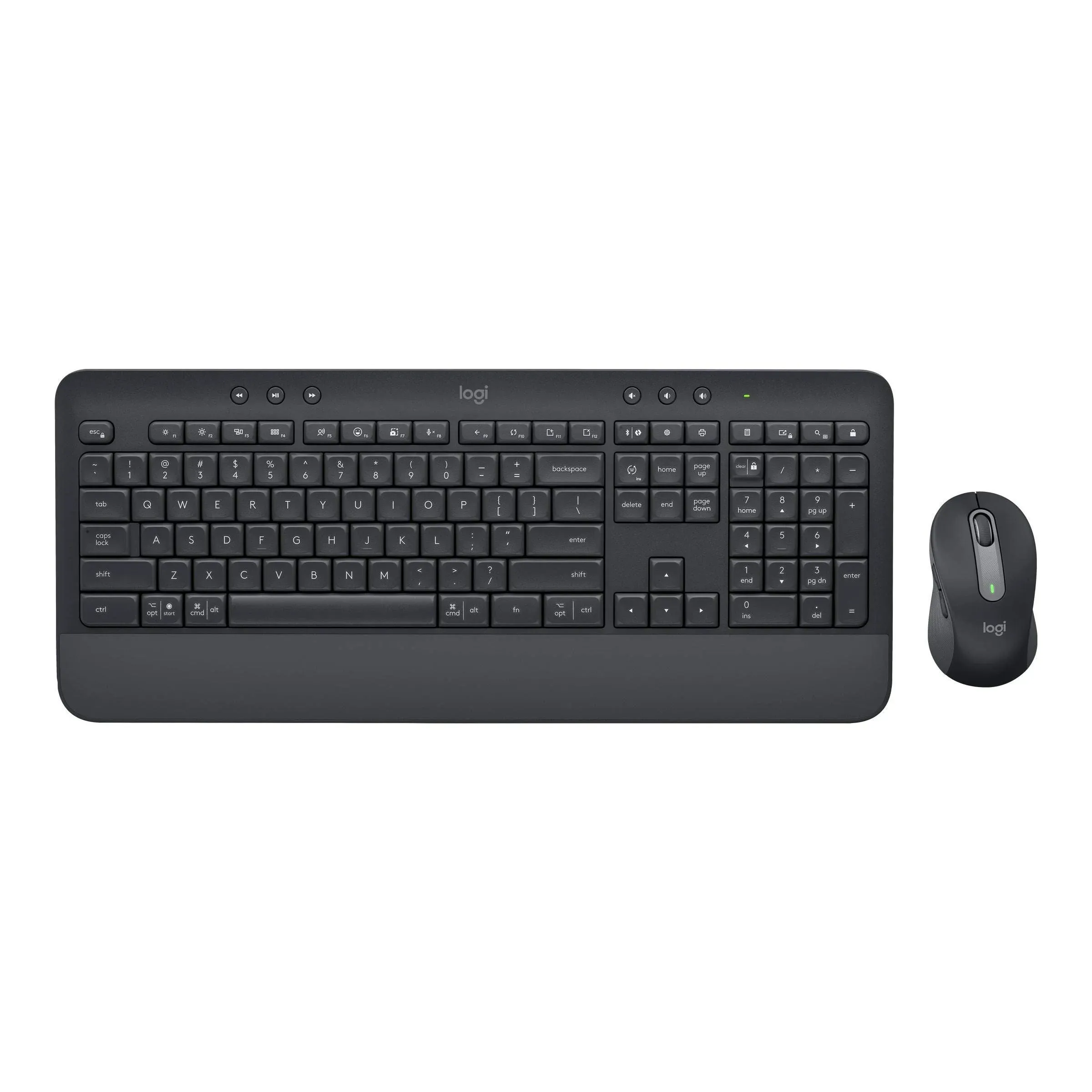 Logitech Signature MK650 Combo for Business Wireless Mouse and Keyboard Graphite