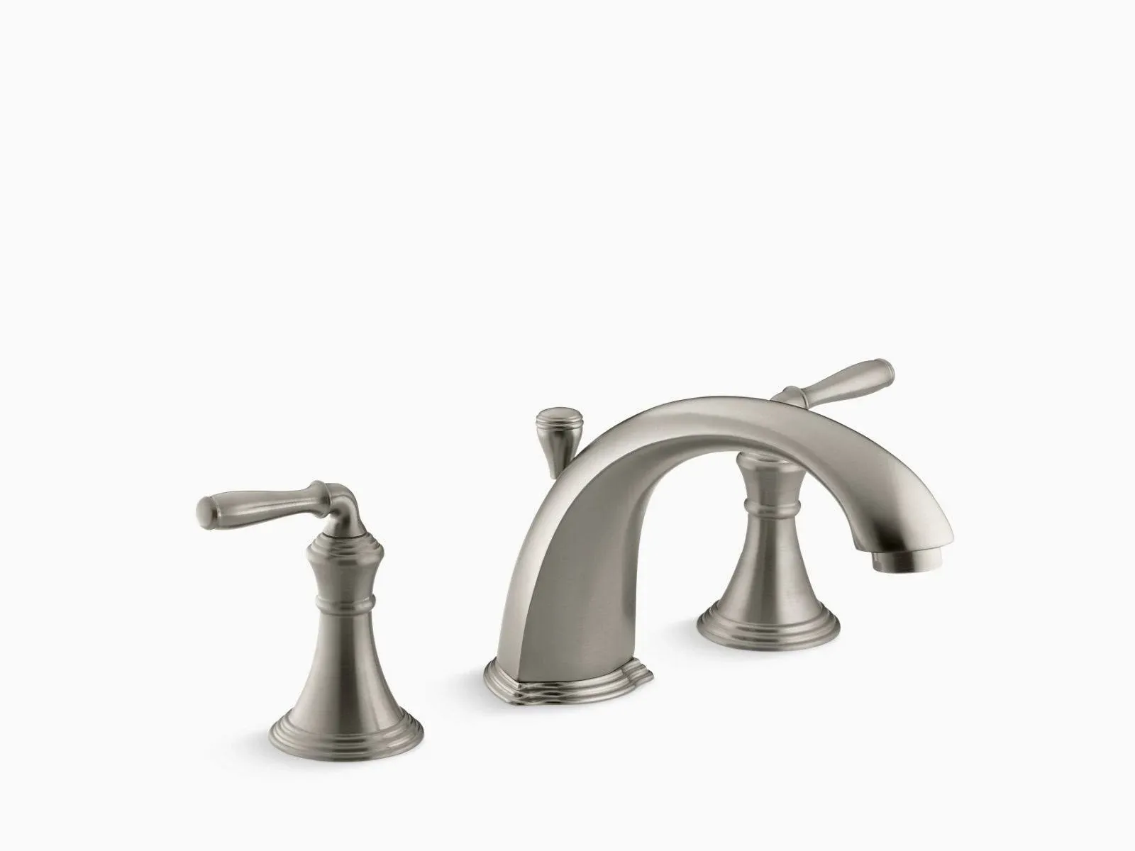 Kohler K-T387-4-2BZ Devonshire Deck Mount Bath Faucet Trim, Oil Rubbed Bronze