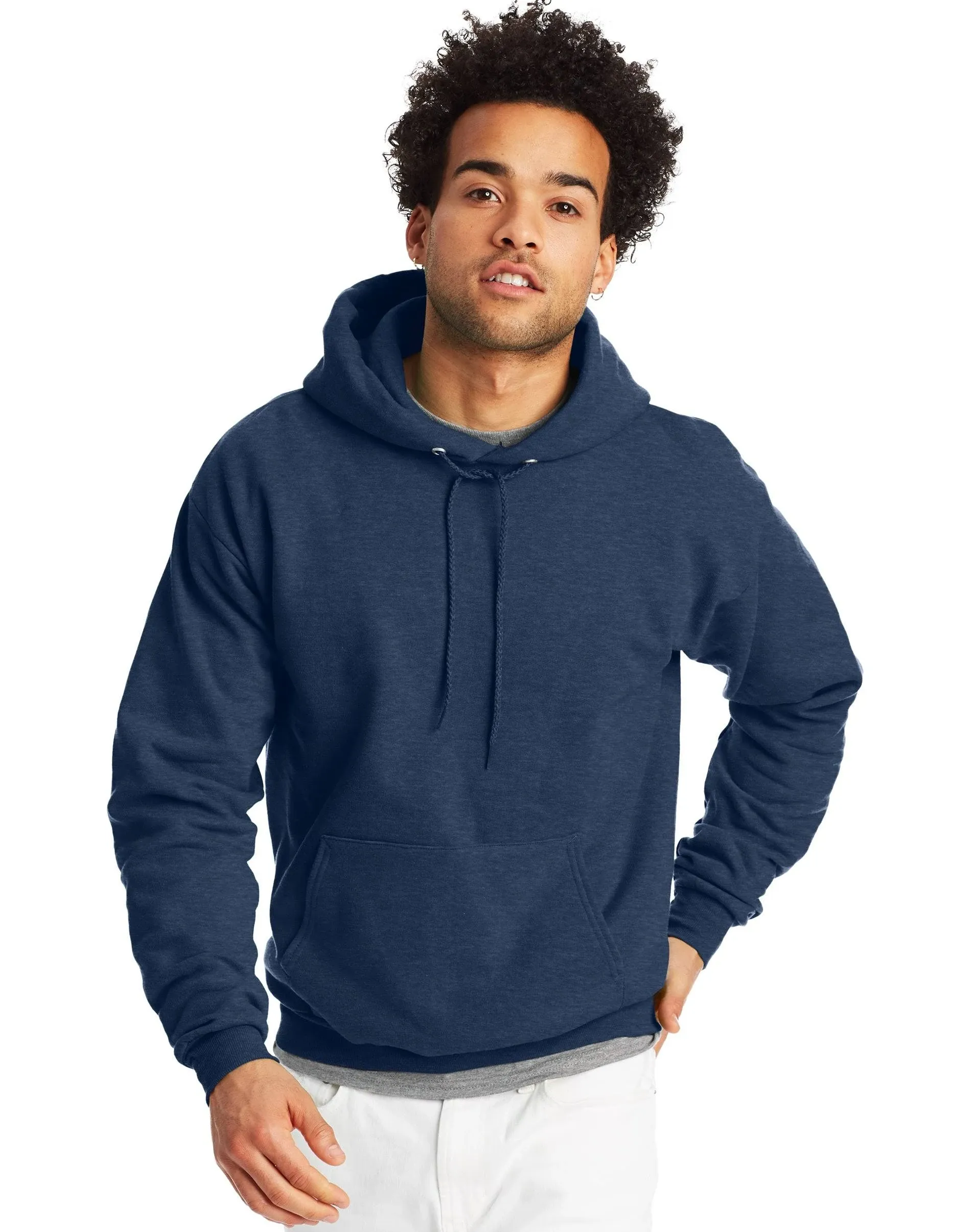 Hanes Men's Hoodie, EcoSmart Fleece Hoodie, Hooded Sweatshirt for Men