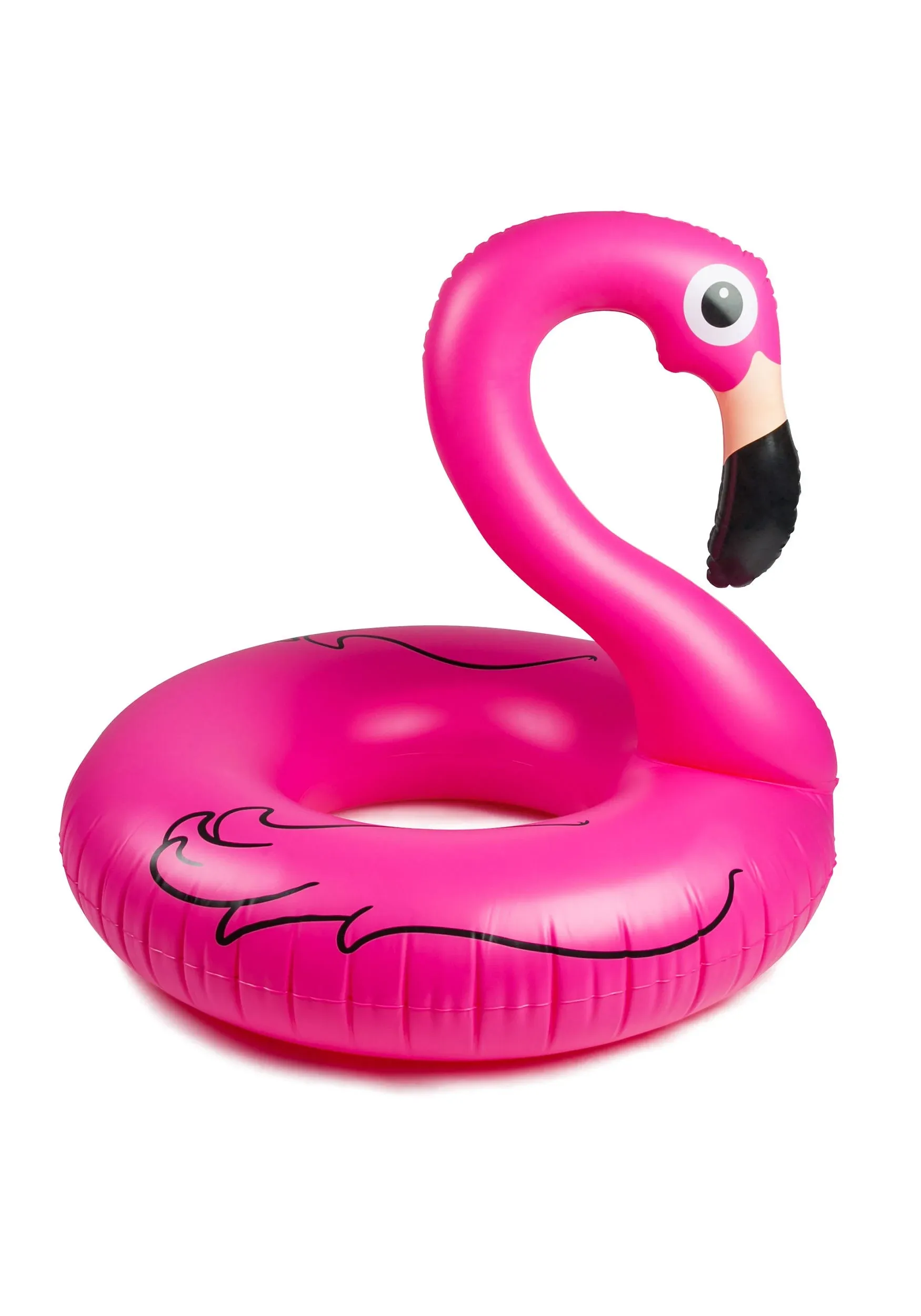 BigMouth Giant Animal Pool Float, Inflatable Floatie Tube, Blow Up Swim Ring, Outdoor Summer Pool Party Water Toy