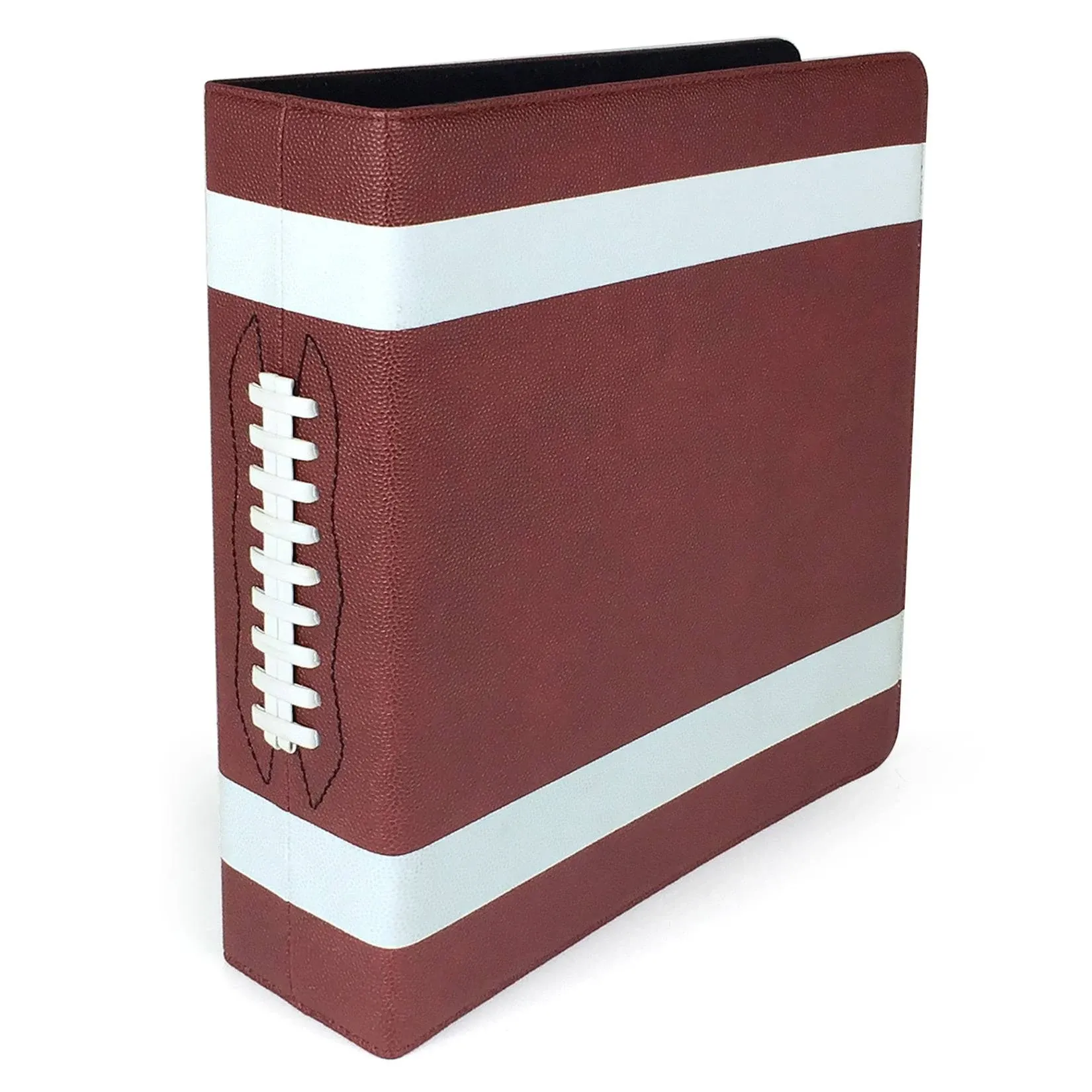 BCW 3" Premium Album - Football Collectors Edition Brown