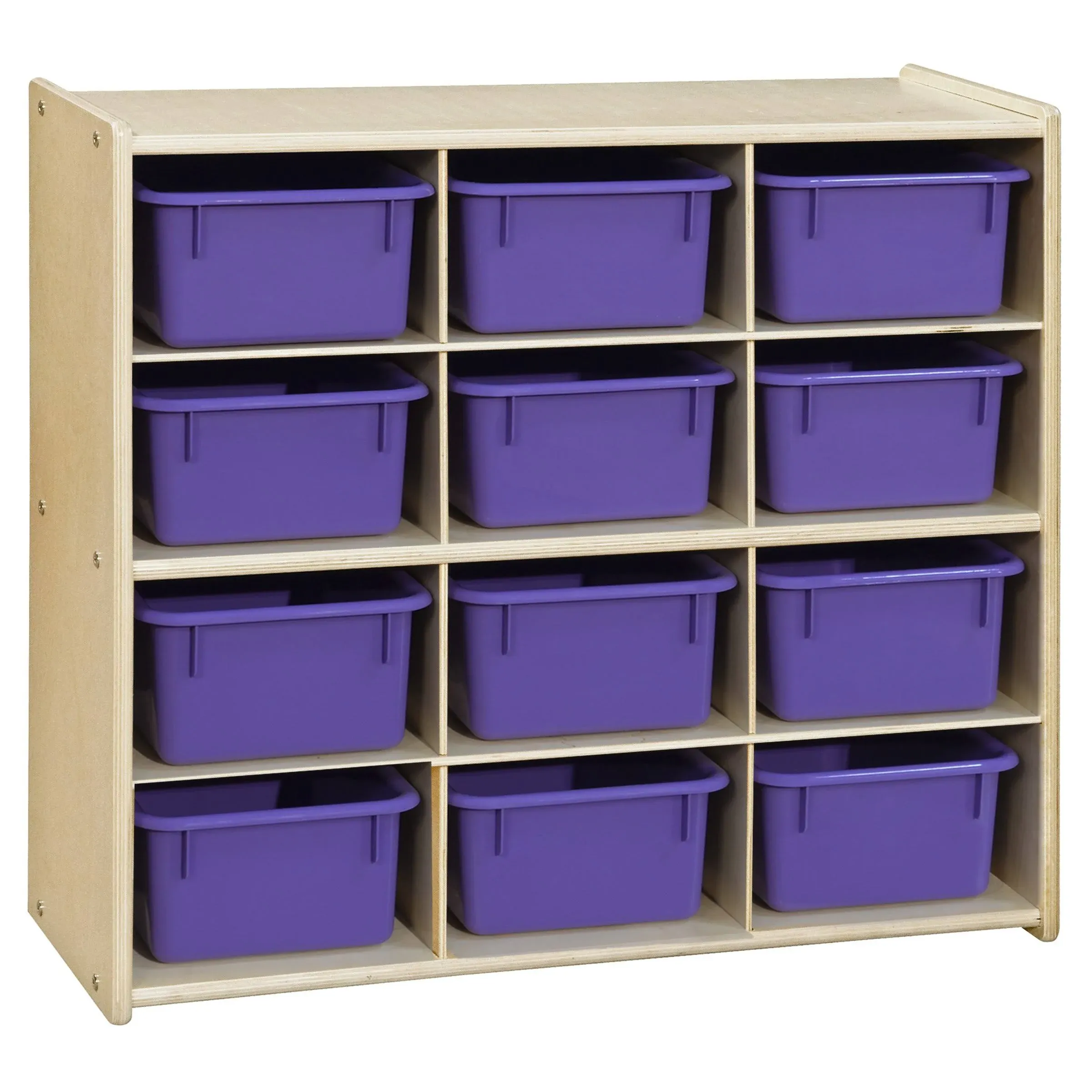 Contender Baltic Birch 12-Cubby Storage Unit