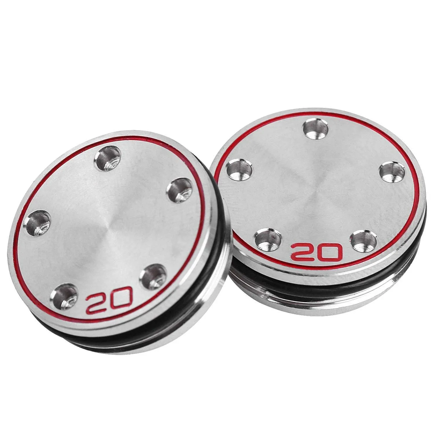 Gofotu 2PCS of 5g/10g/15g/20g Golf Custom Weights Compatible with Titleist Scotty Cameron Putters Newport (20g)