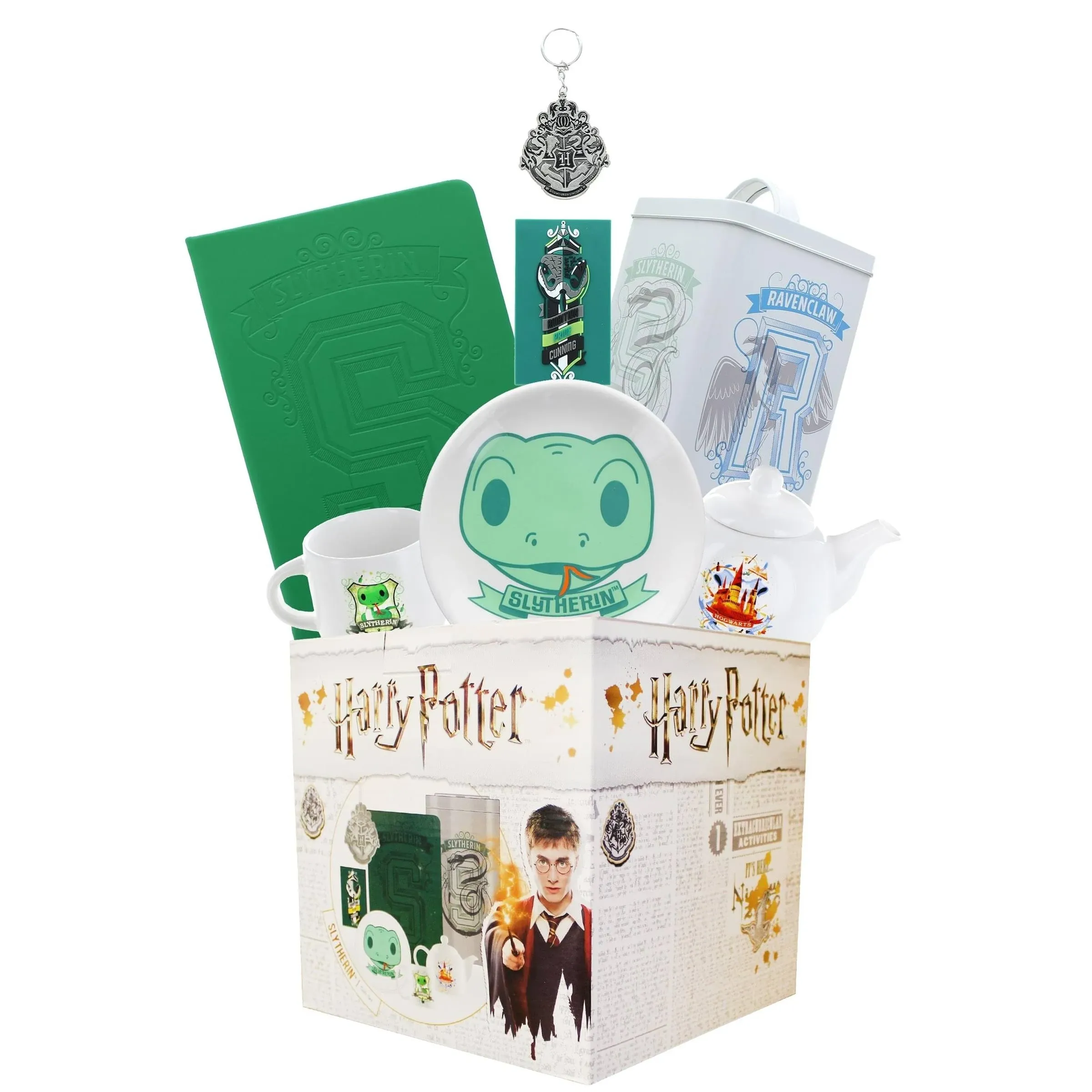 Toynk Harry Potter Slytherin House LookSee Box | Contains 7 Harry Potter Themed Gifts