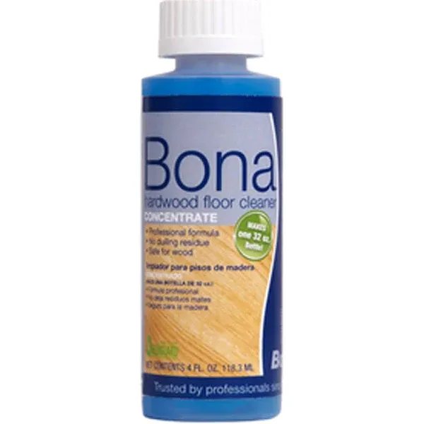 Bona Pro Series Wm700049040 Hardwood Floor Cleaner Concentrate, 4-Ounce