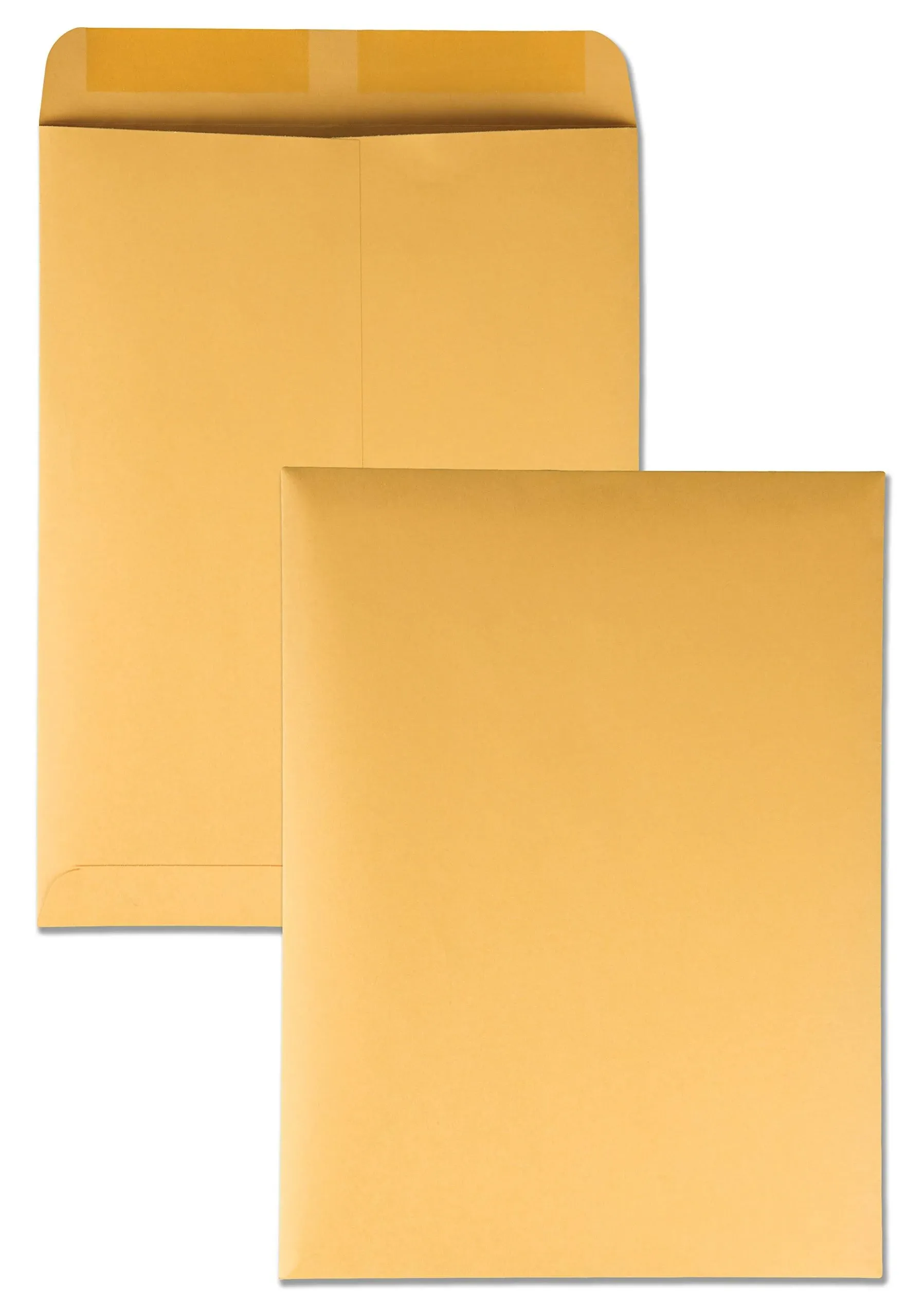 Quality Park Catalog Envelope 9 x 12 Brown Kraft 100/Box