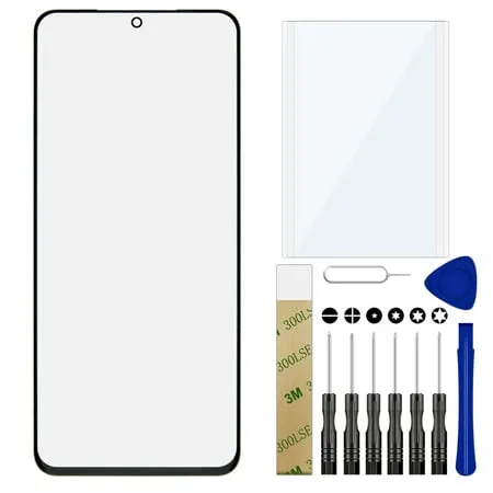 For T-Mobile Samsung Galaxy S21 Ultra 5G SM-G998U Replacement Front Outer Glass Lens Screen Tool