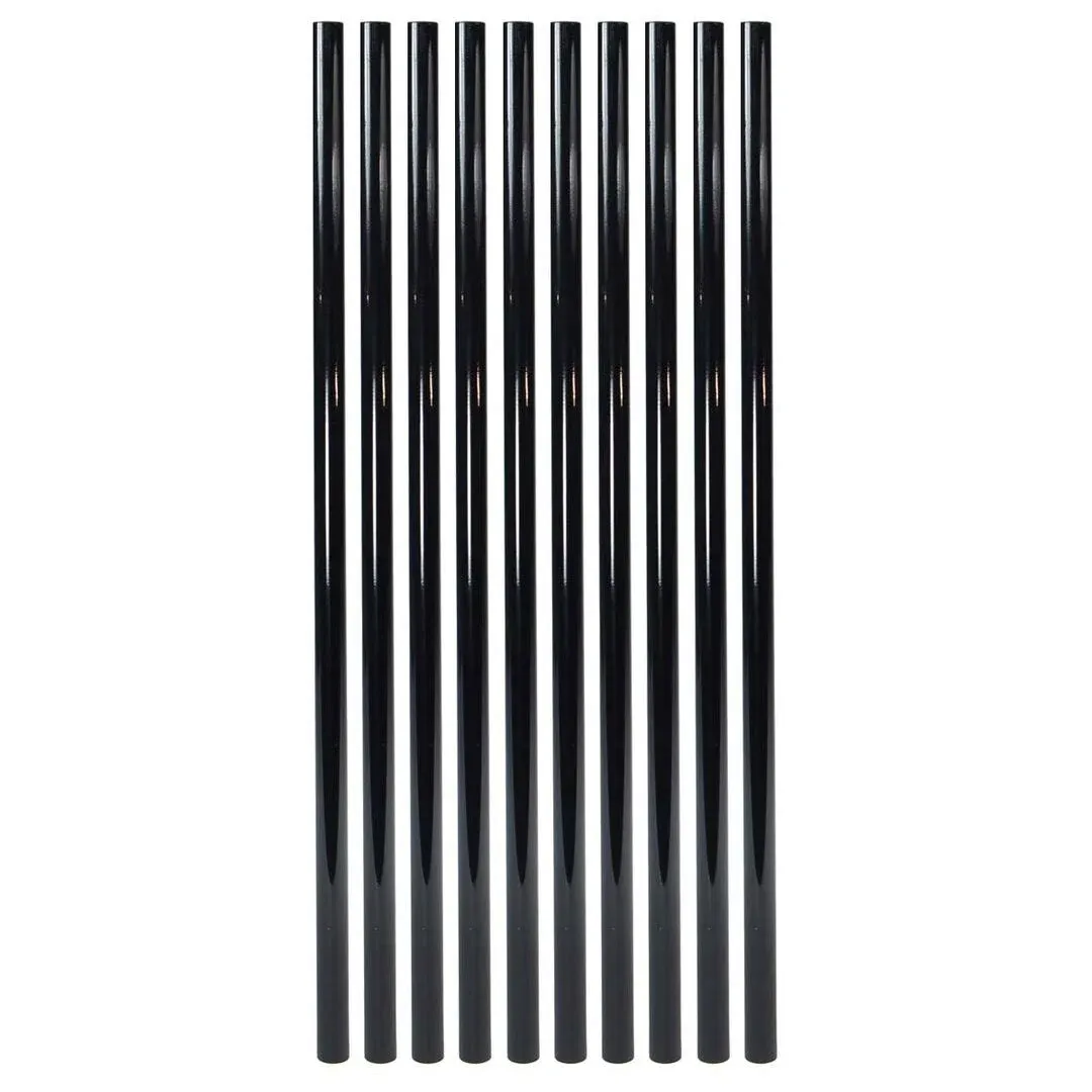 Vintage Series Round Baluster by Fortress -26 in-Gloss Black