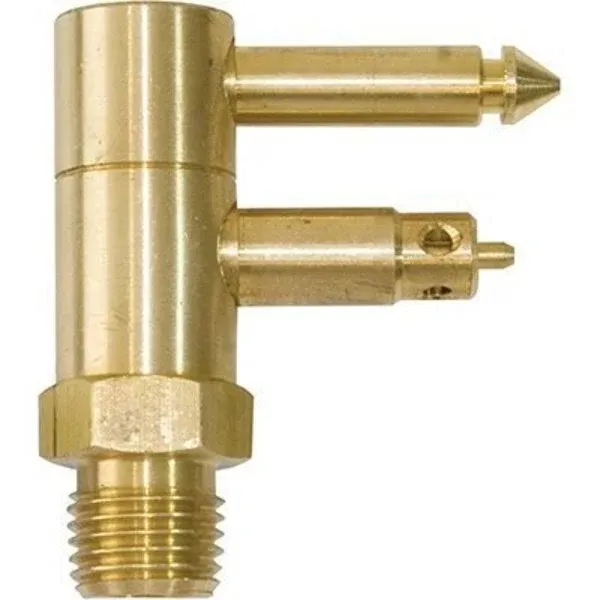 SeaSense Mercury Male Fuel Fitting,Gold,0.25"