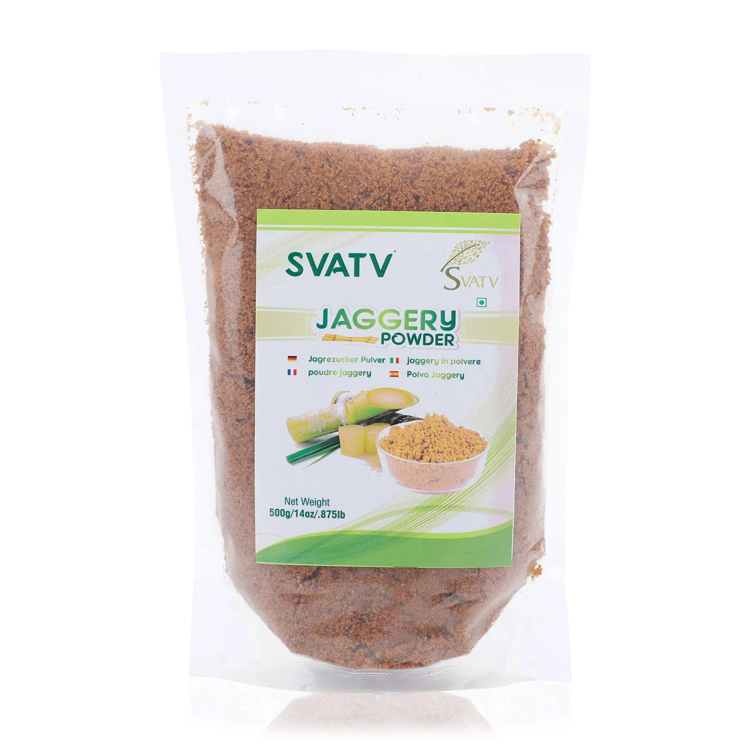 SVATV Svtav Jaggery Powder, Hand Crushed Gur Powder | Natural Sweetener | Brown ...