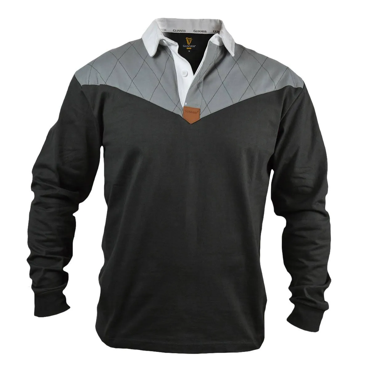 Guinness Heritage Charcoal Rugby Jersey