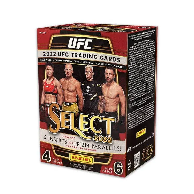 Panini 2022 UFC Select Box Sports Trading Card Factory Sealed