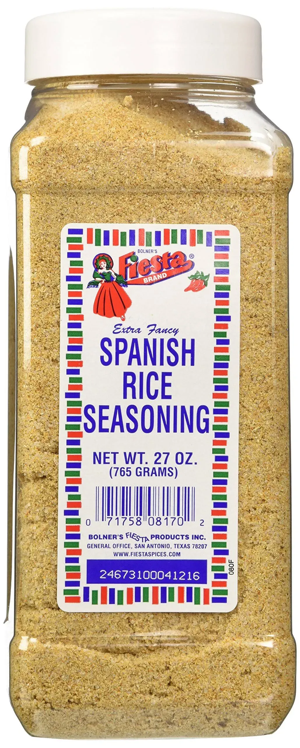 Bolner's Fiesta Extra Fancy Spanish Rice Seasoning, 27 Oz.