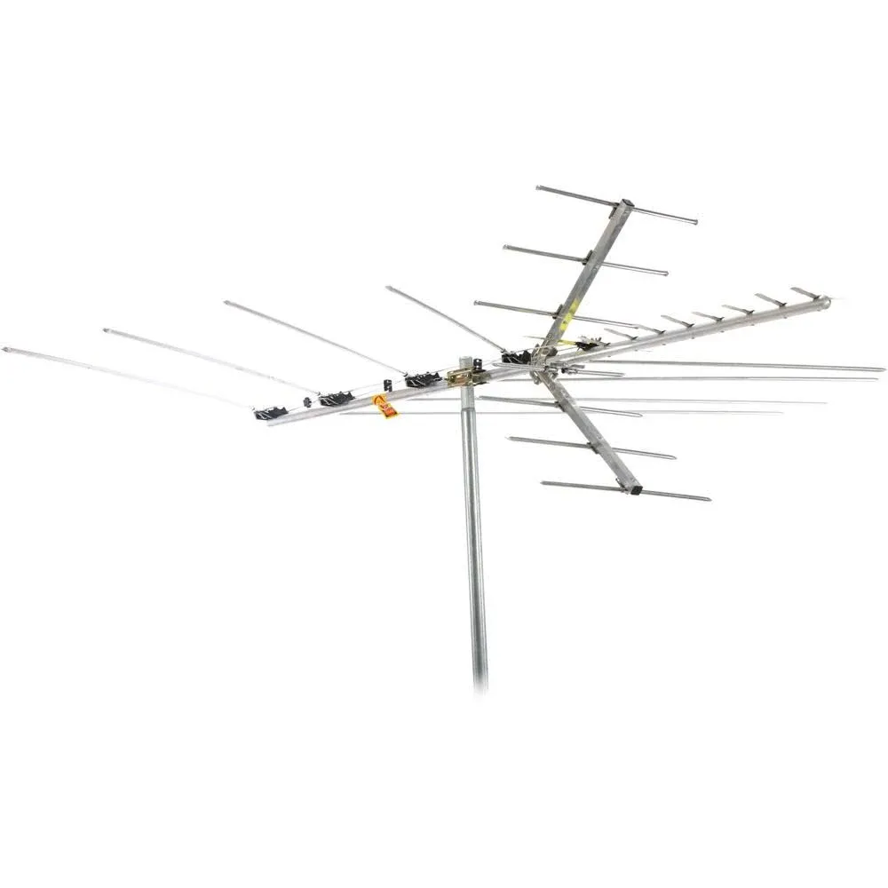 Channel Master Advantage Directional Outdoor TV Antenna - FM, VHF, UHF and Digital HDTV Aerial with 45 Mile Range - CM-3016