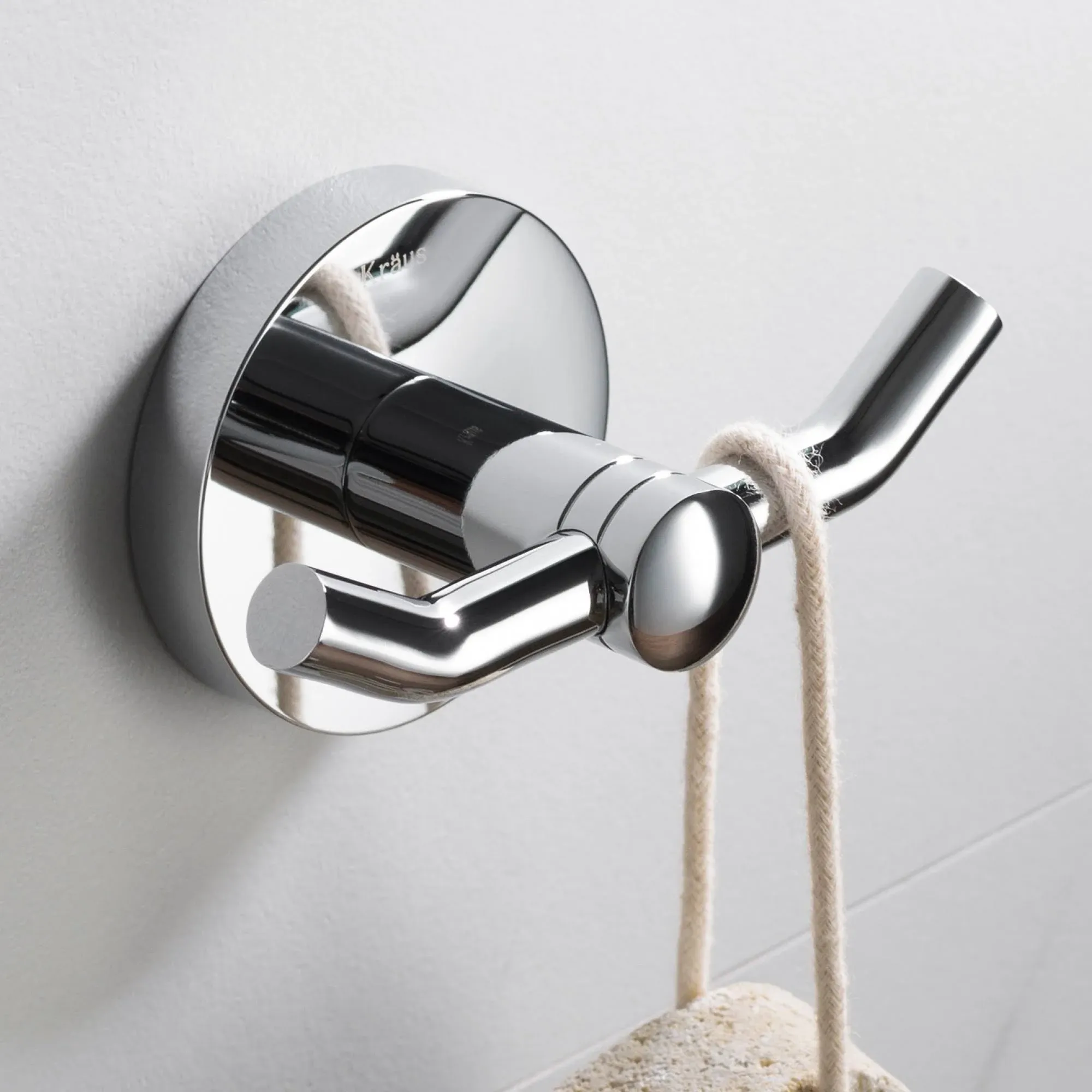 KRAUS Elie Bathroom Robe and Towel Double Hook