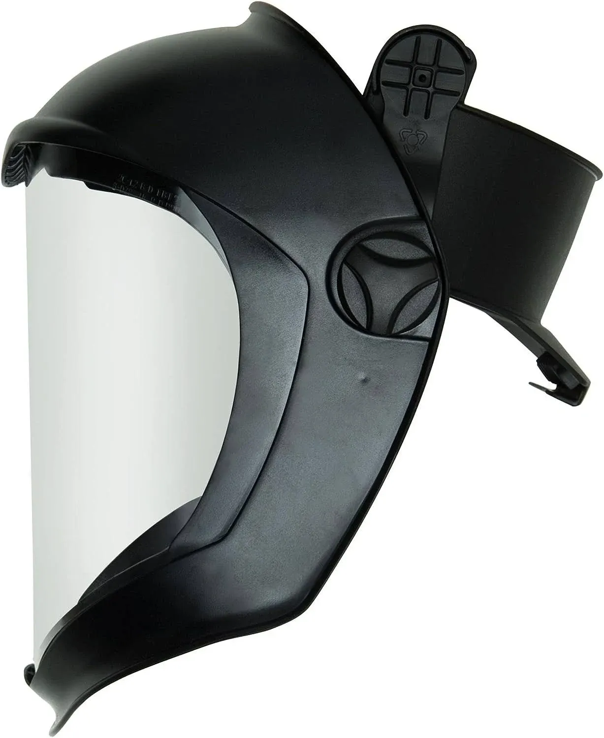 Uvex Bionic Face Shield with Clear Polycarbonate Visor and Anti-Fog/Hard Coat