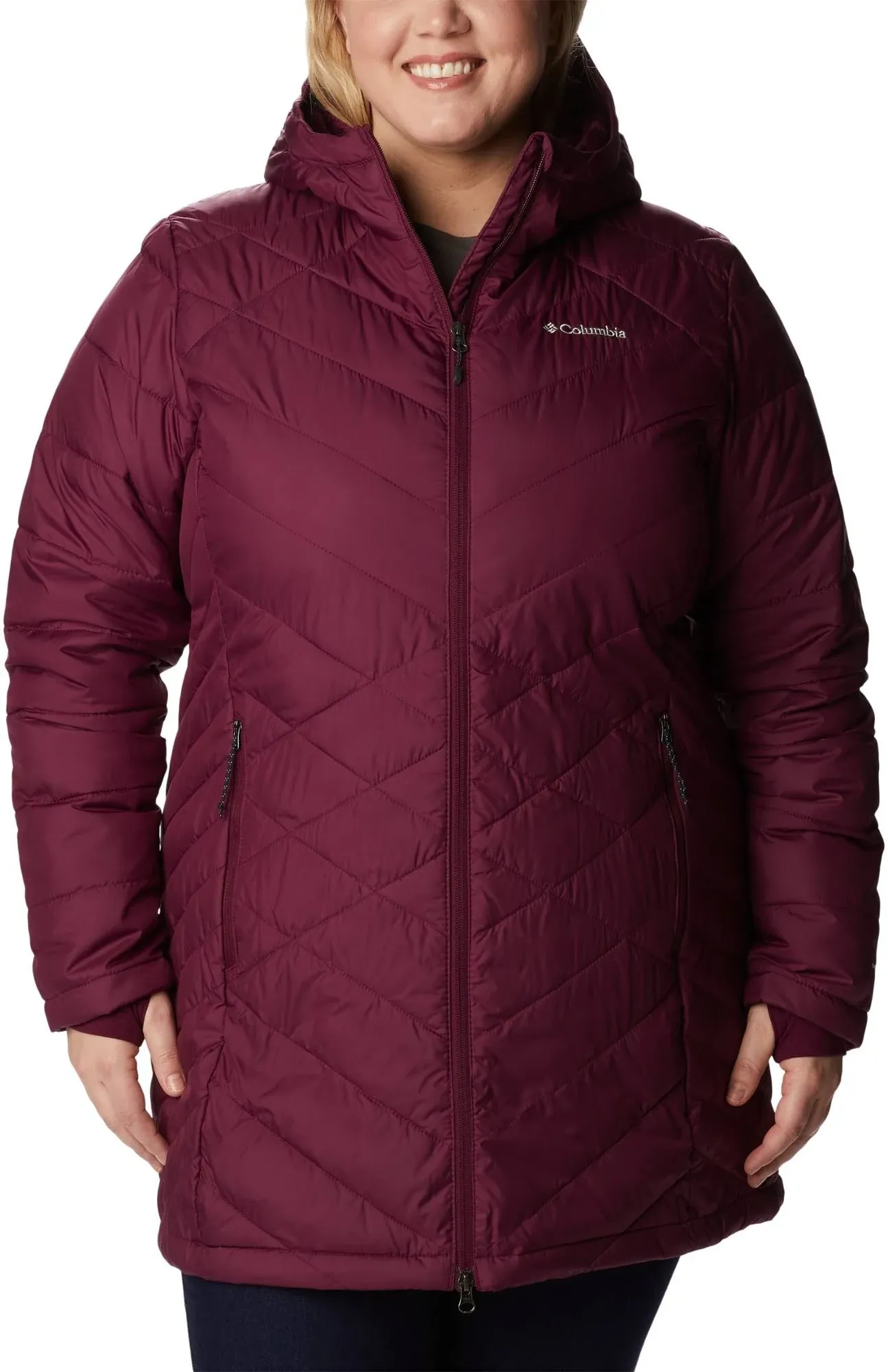 Columbia Women's Heavenly Long Hooded Jacket