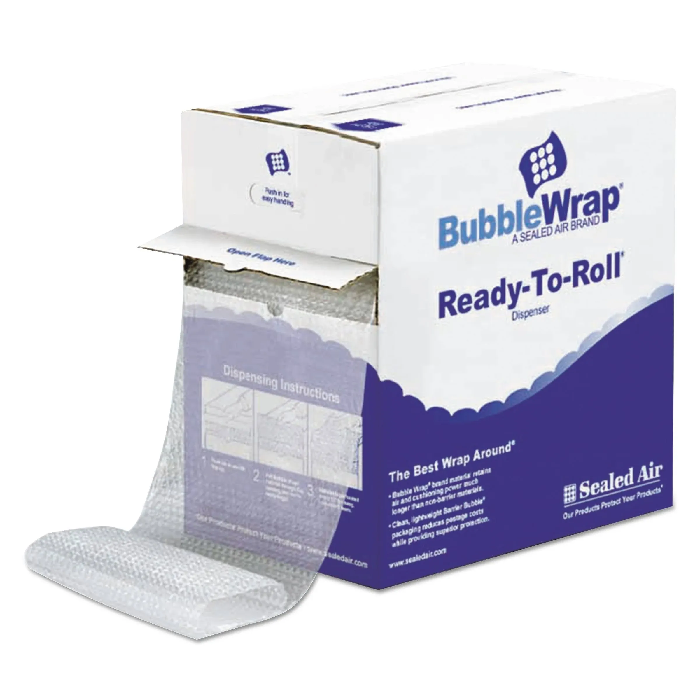 Bubble Wrap Air Cellular Cushioning 3/16 Thick x 12 W x 175' L SEL 88655