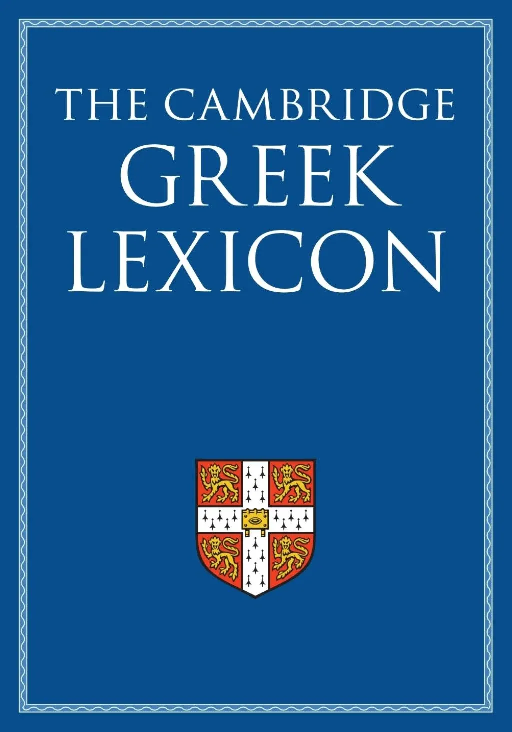 The Cambridge Greek Lexicon 2 Volume Hardback Set