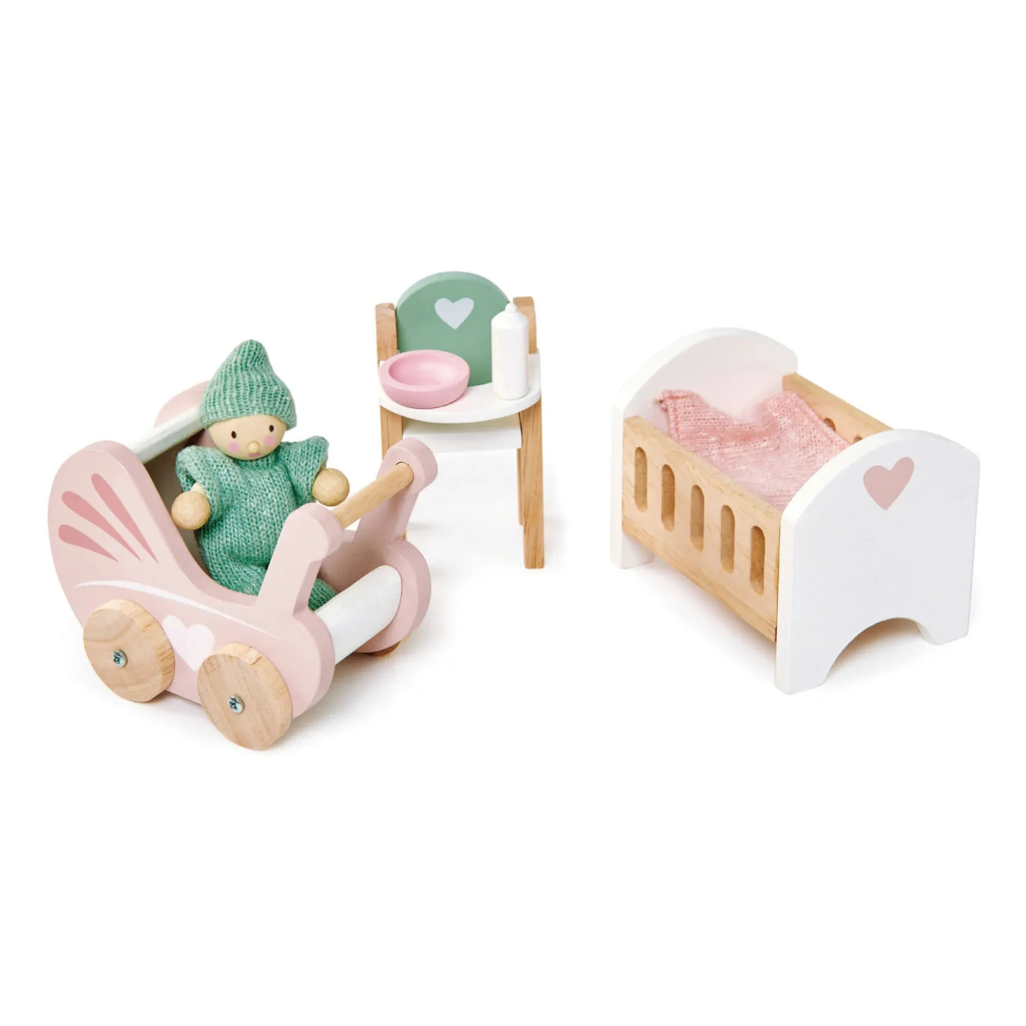 Dolls House Nursery Set