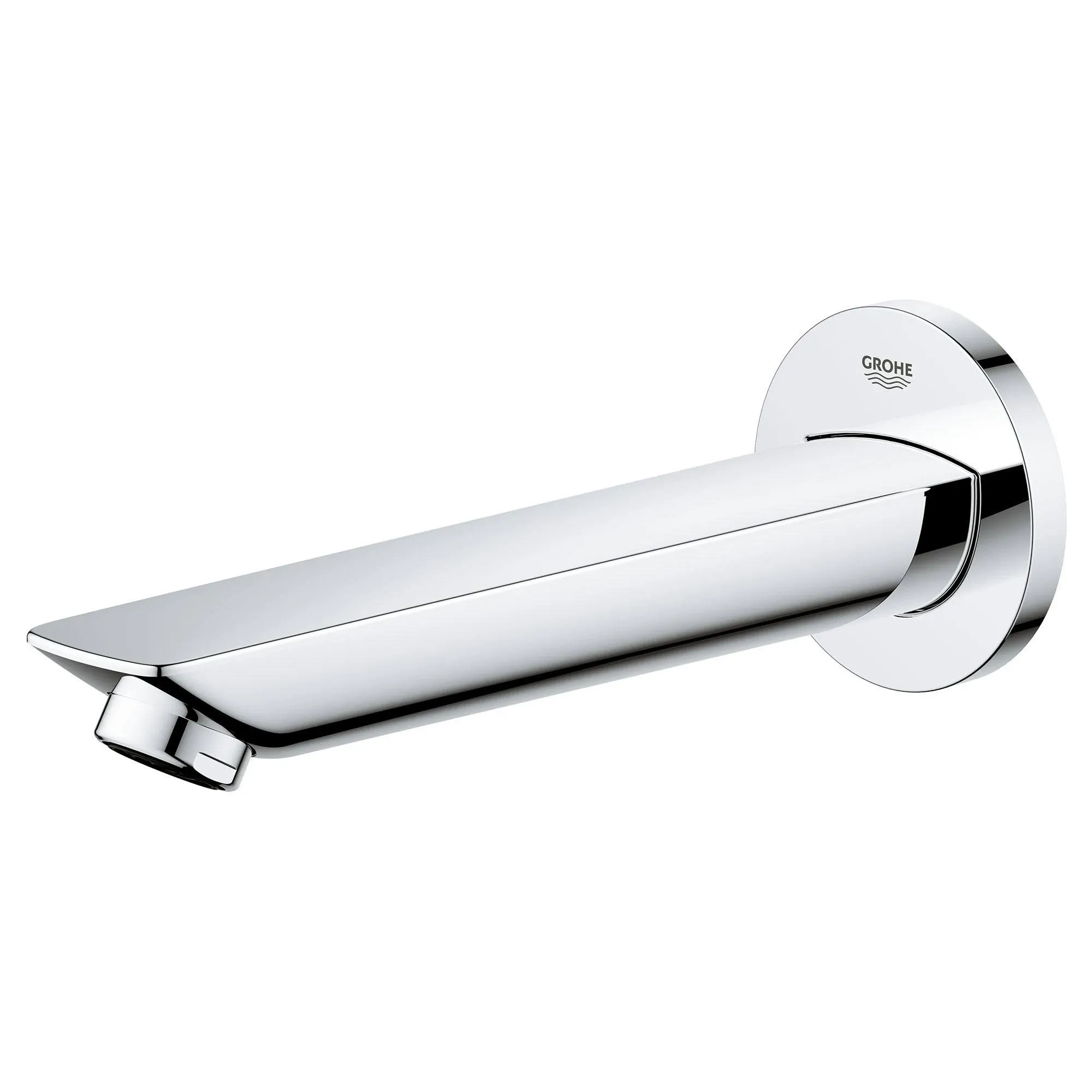 GROHE BauLoop Wall-Mount Tub Spout StarLight Chrome Bath Quality