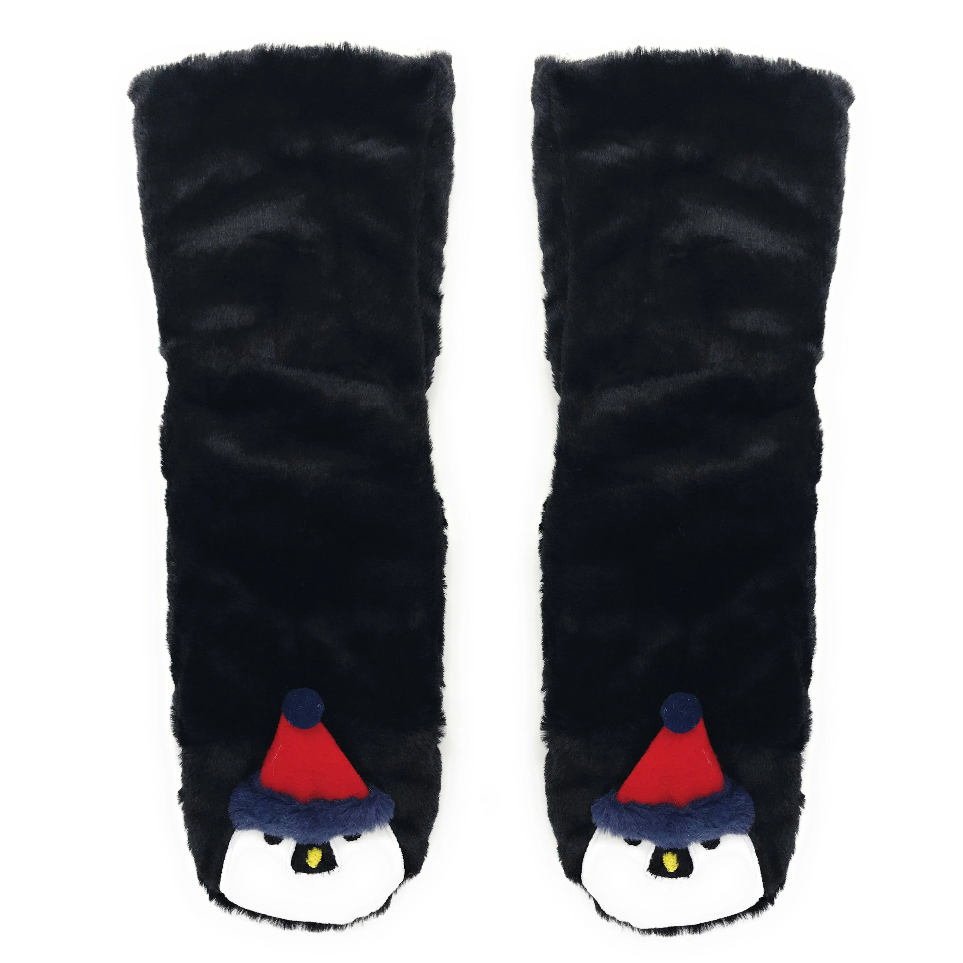 Oooh Yeah Penguin Women's Sherpa Plush Animal Slippers