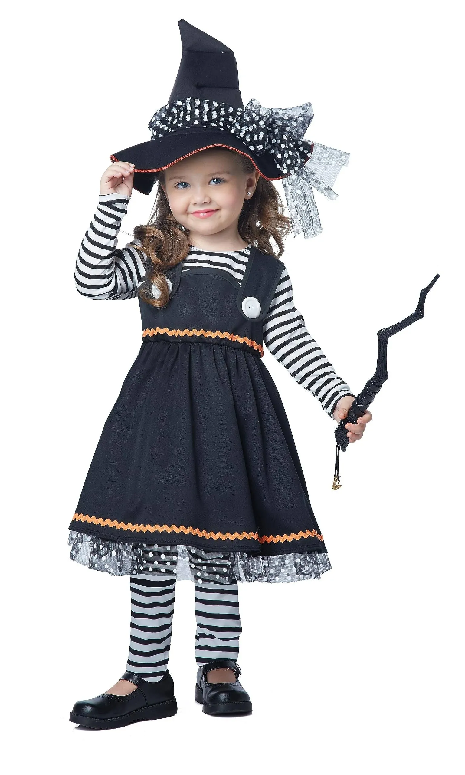 California Costumes Toddler Crafty Little Witch Costume 3T/4T Black